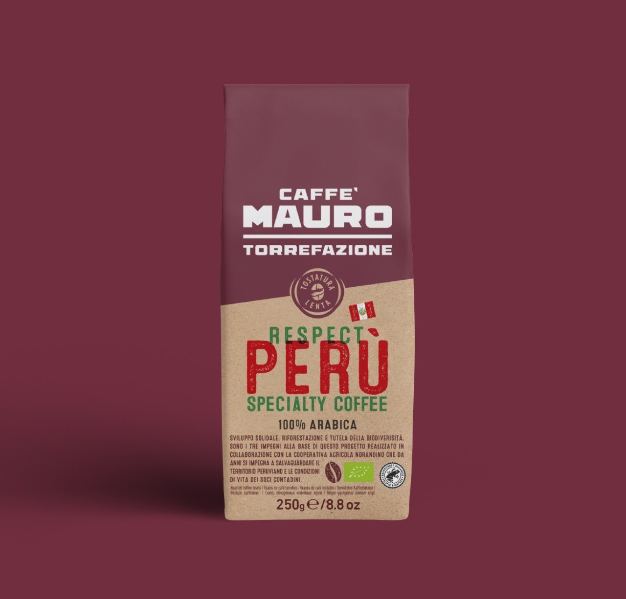 Caffé MAURO - Respect Peru, 250 g