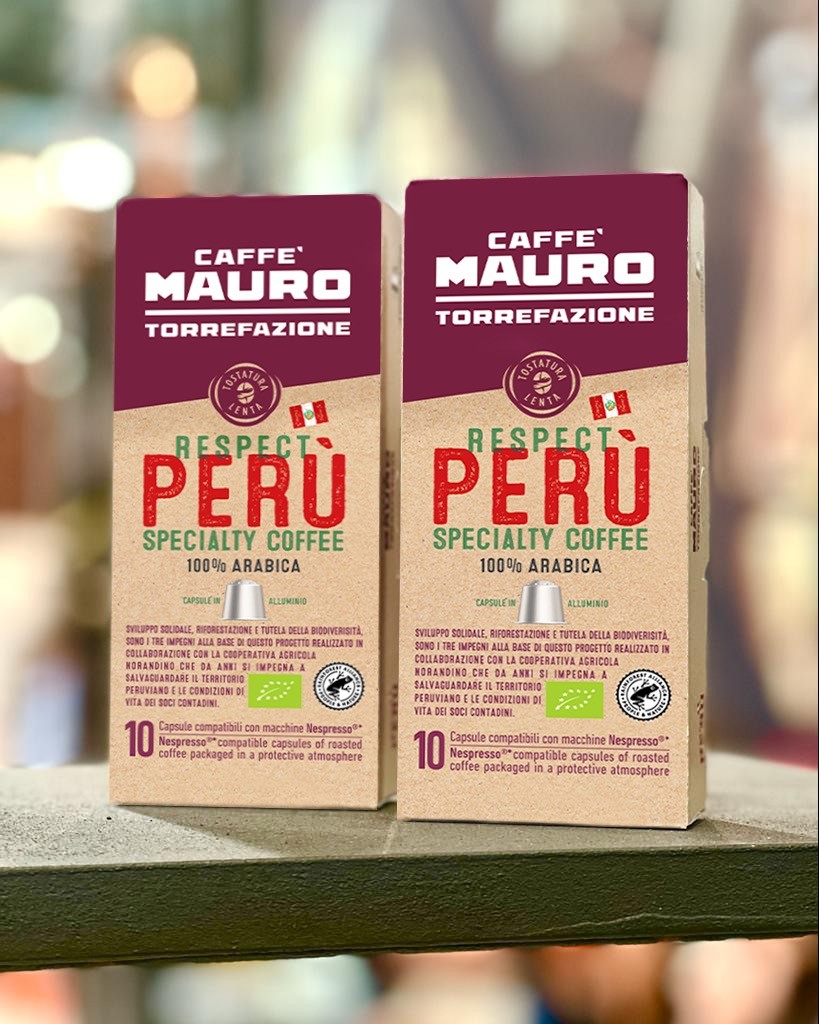 Caffé MAURO - Respect Peru, kapsle, 10 ks