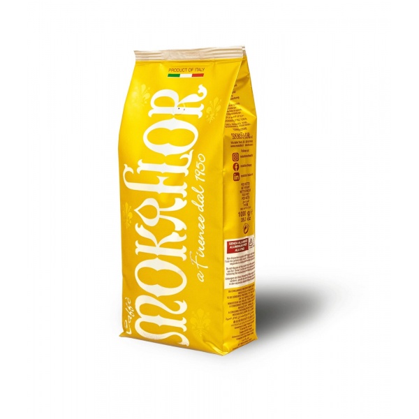 Caffé MOKAFLOR - Barattolo (80:20), zrnková káva, 250 g
