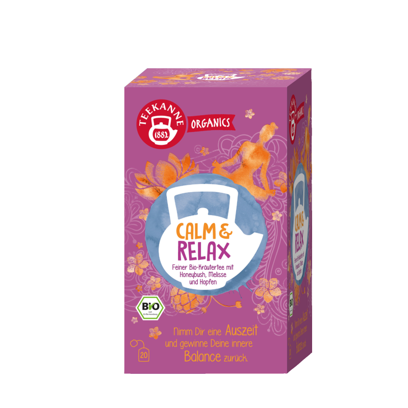 Teekanne Bio Calm & Relax, 20 ks