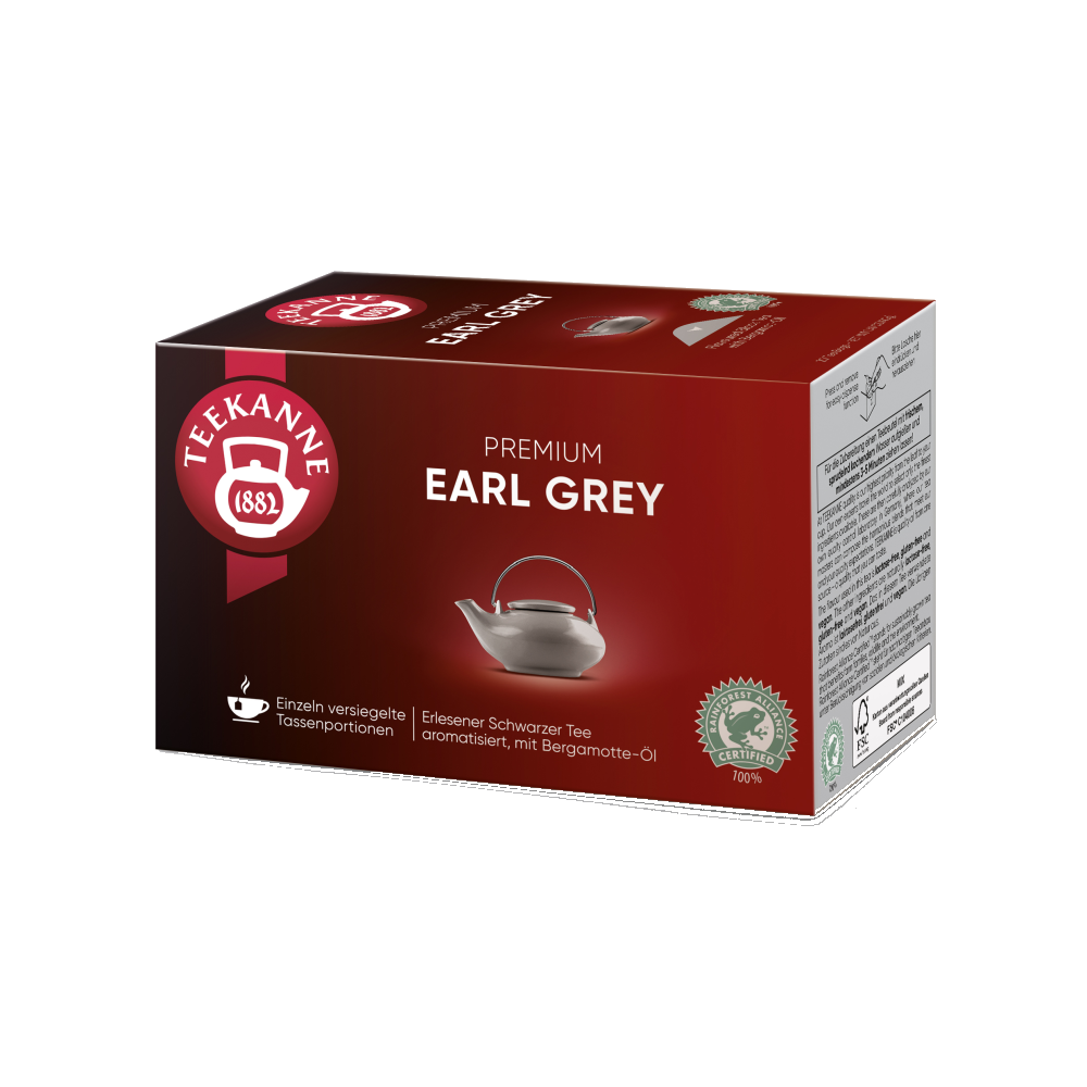 Teekanne Premium Earl Grey, 20 ks