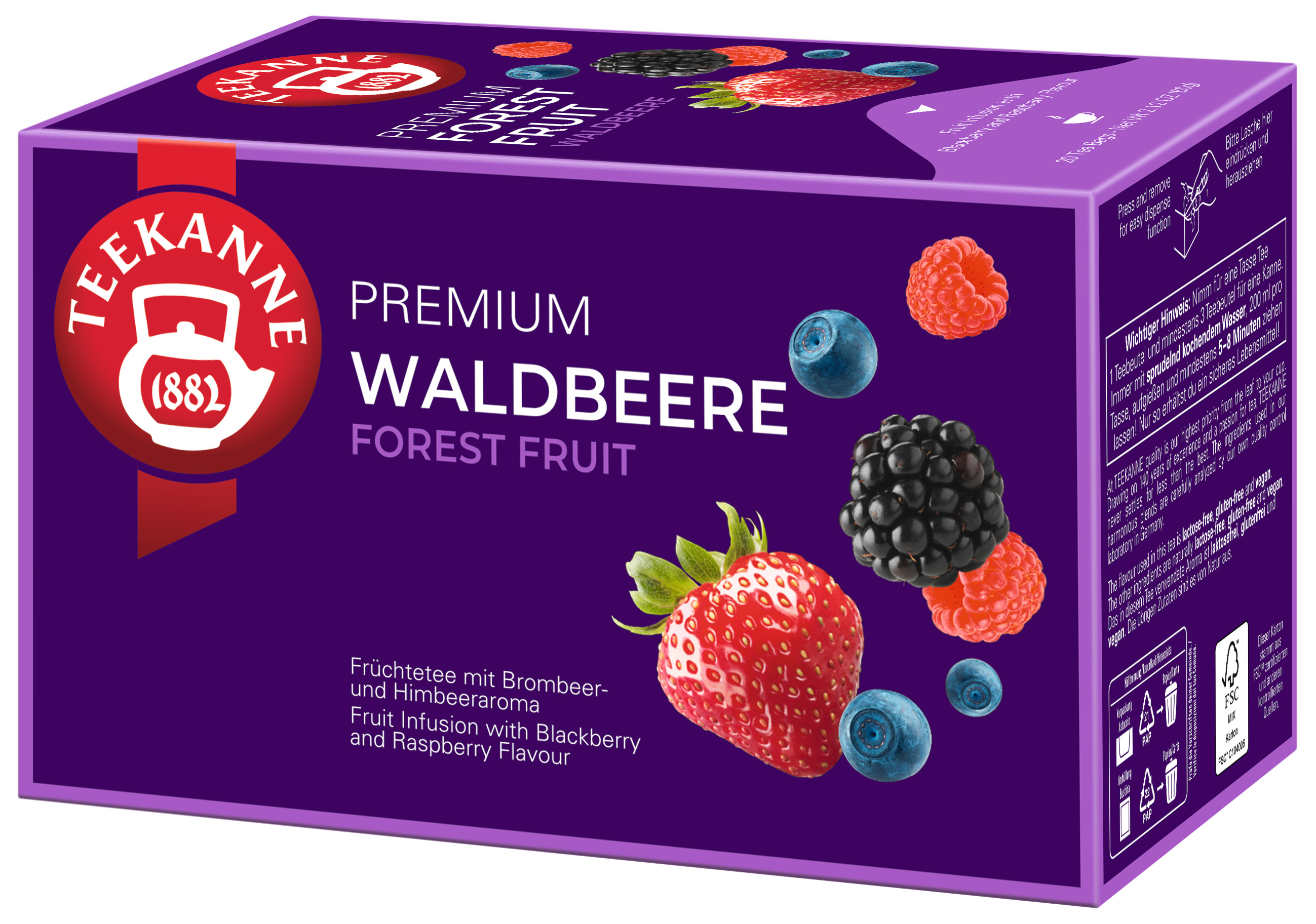 Teekanne Premium Forest Fruits, 20 ks