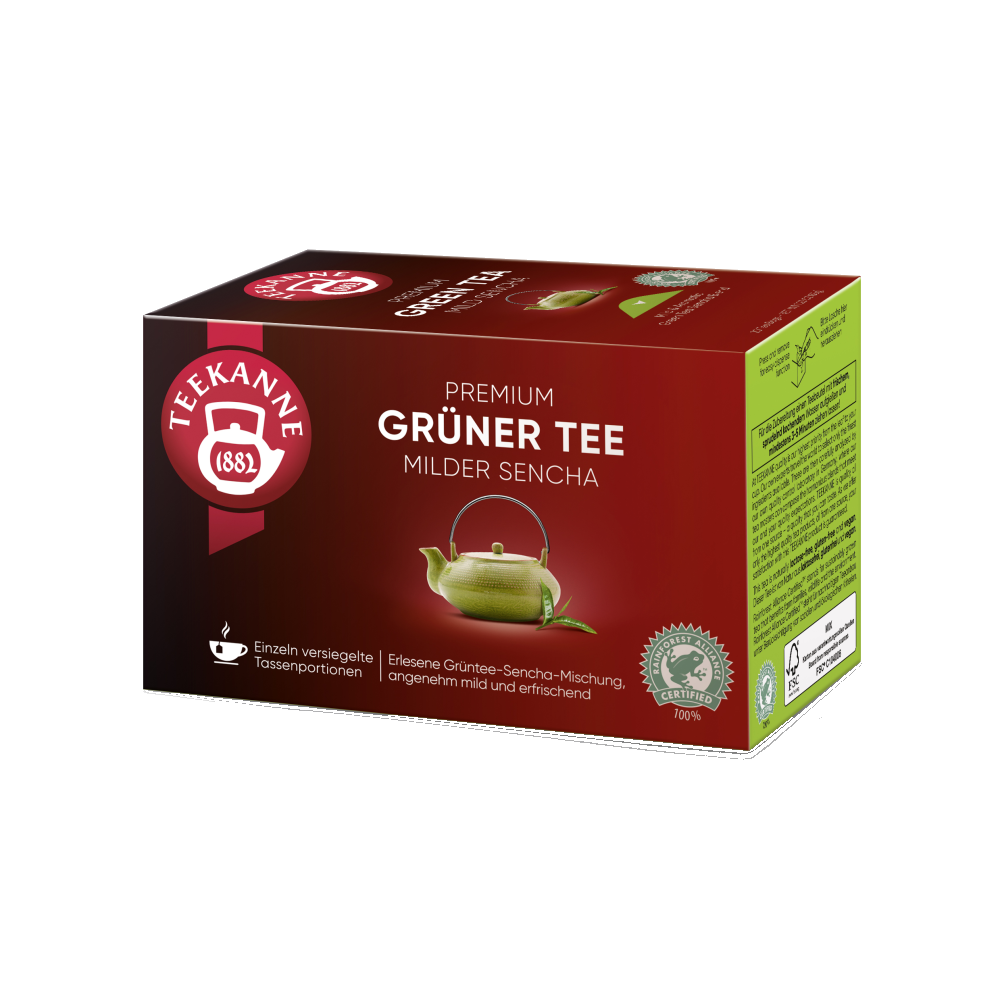 Teekanne Premium Green Tea, 20 ks