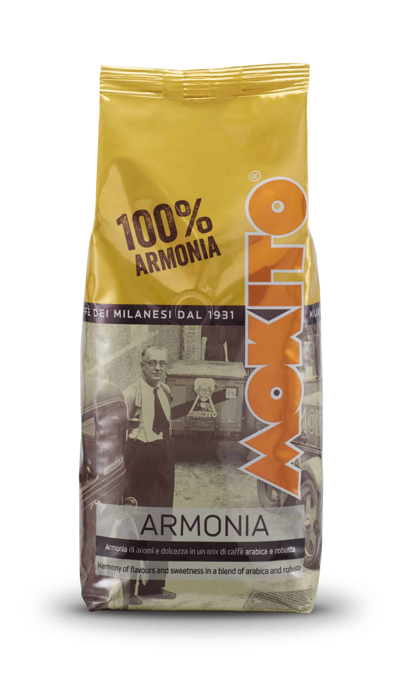 Caffé MOKITO Armonia, zrnková káva, 500 g