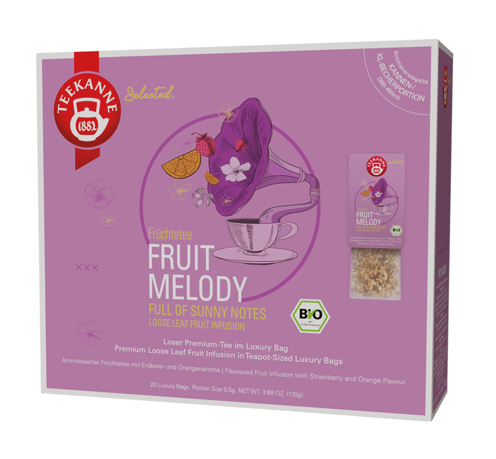 Teekanne Bio Luxury Bag Fruit Melody, 20 ks