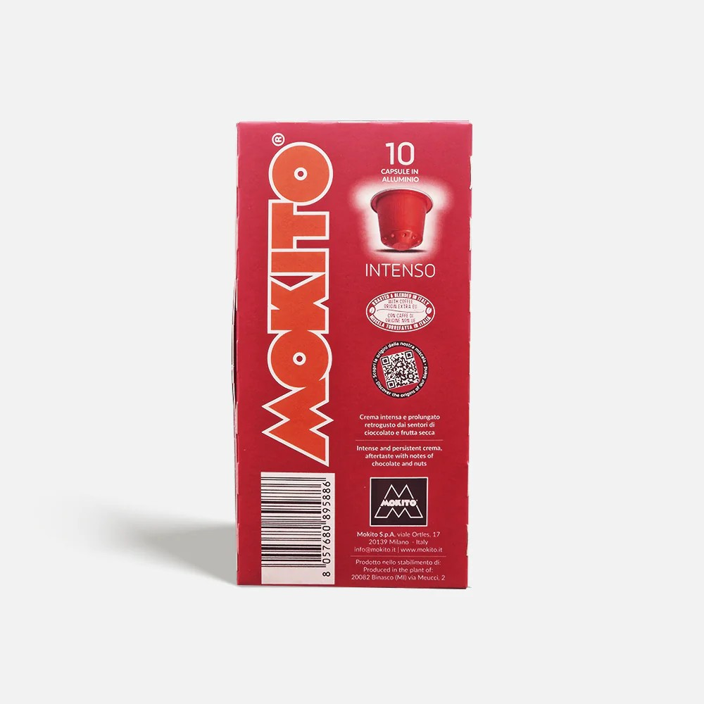 Caffé MOKITO Intenso, kapsle, 10 ks