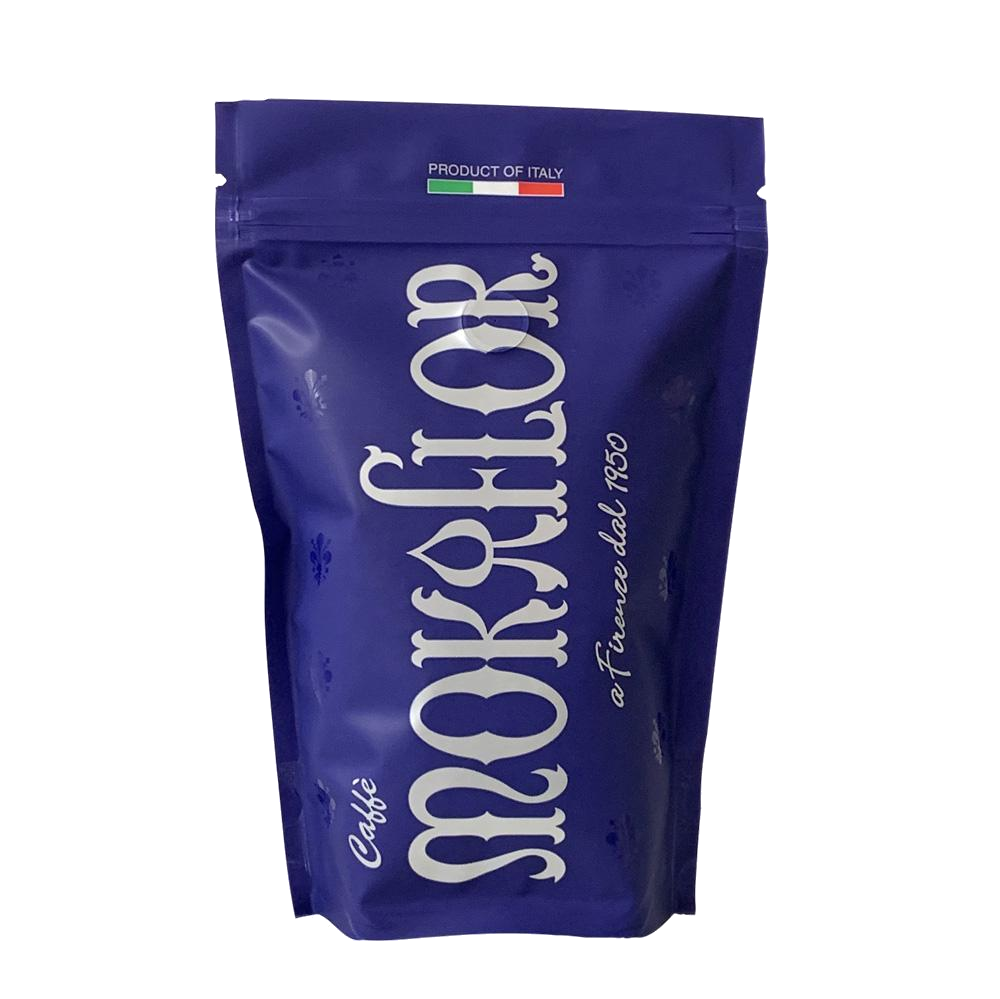 Caffé MOKAFLOR Blue, zrnková káva, 250 g