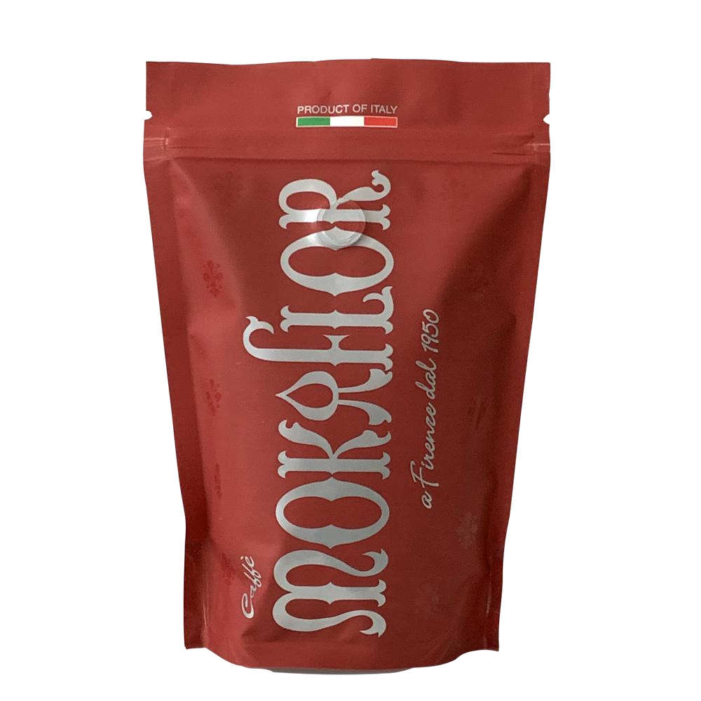 Caffé MOKAFLOR Red, zrnková káva, 250 g
