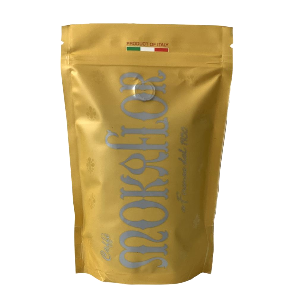 Caffé MOKAFLOR Golden, zrnková káva, 250 g