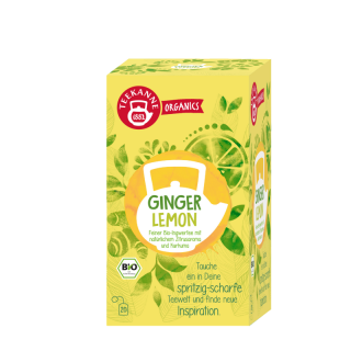 Teekanne Bio Ginger Lemon, 20 ks