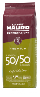 Caffé MAURO Premium, zrnková káva, 1 kg