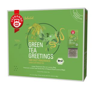 Teekanne Bio Luxury Bag Green Tea, 20 ks
